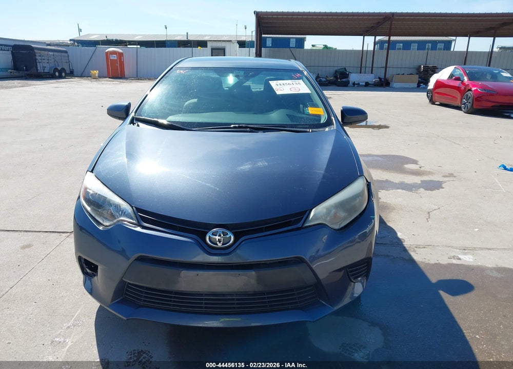 2016 TOYOTA COROLLA LE VIN: 5YFBURHE1GP411344