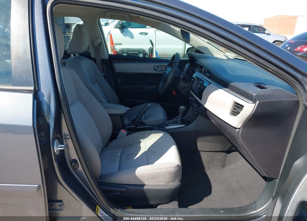 2016 TOYOTA COROLLA LE VIN: 5YFBURHE1GP411344