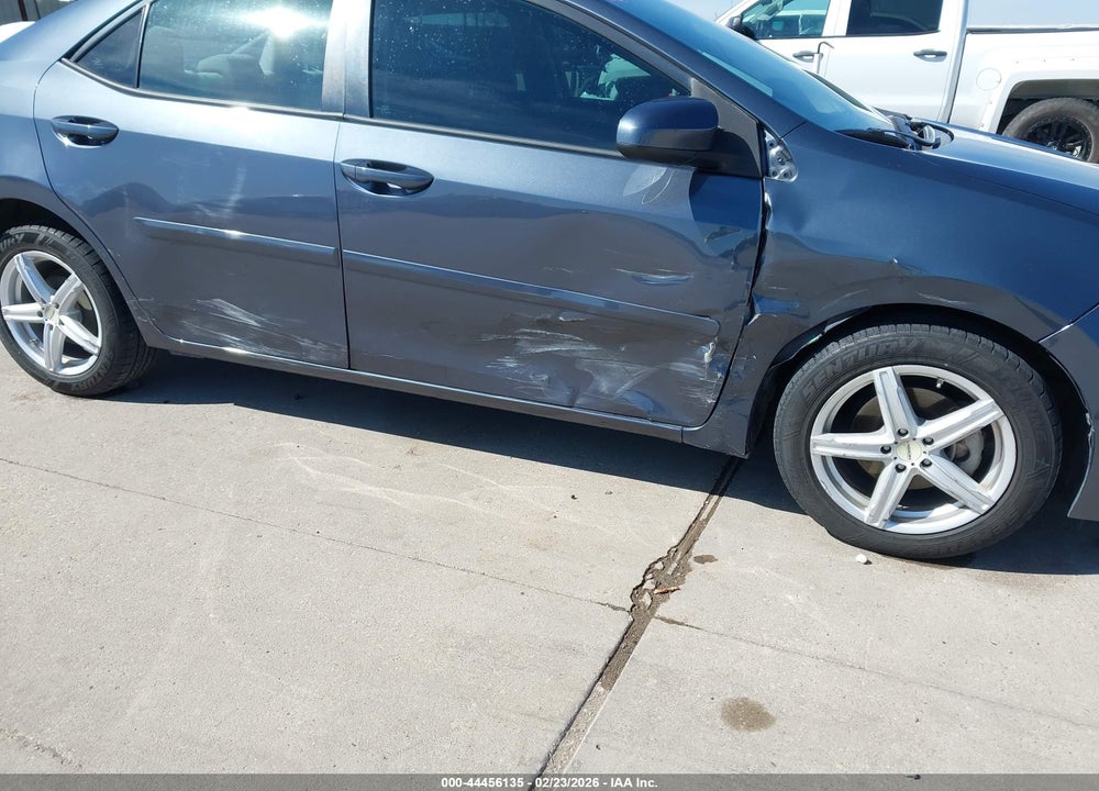 2016 TOYOTA COROLLA LE VIN: 5YFBURHE1GP411344