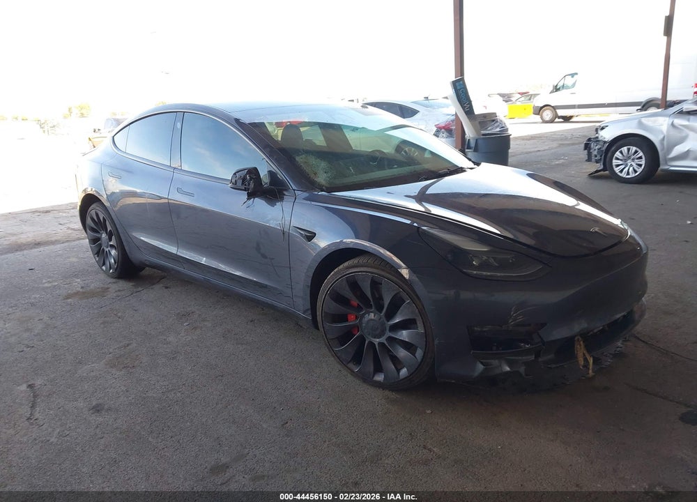 2023 TESLA MODEL 3 PERFORMANCE DUAL MOTOR ALL-WHEEL DRIVE VIN: 5YJ3E1EC6PF492021
