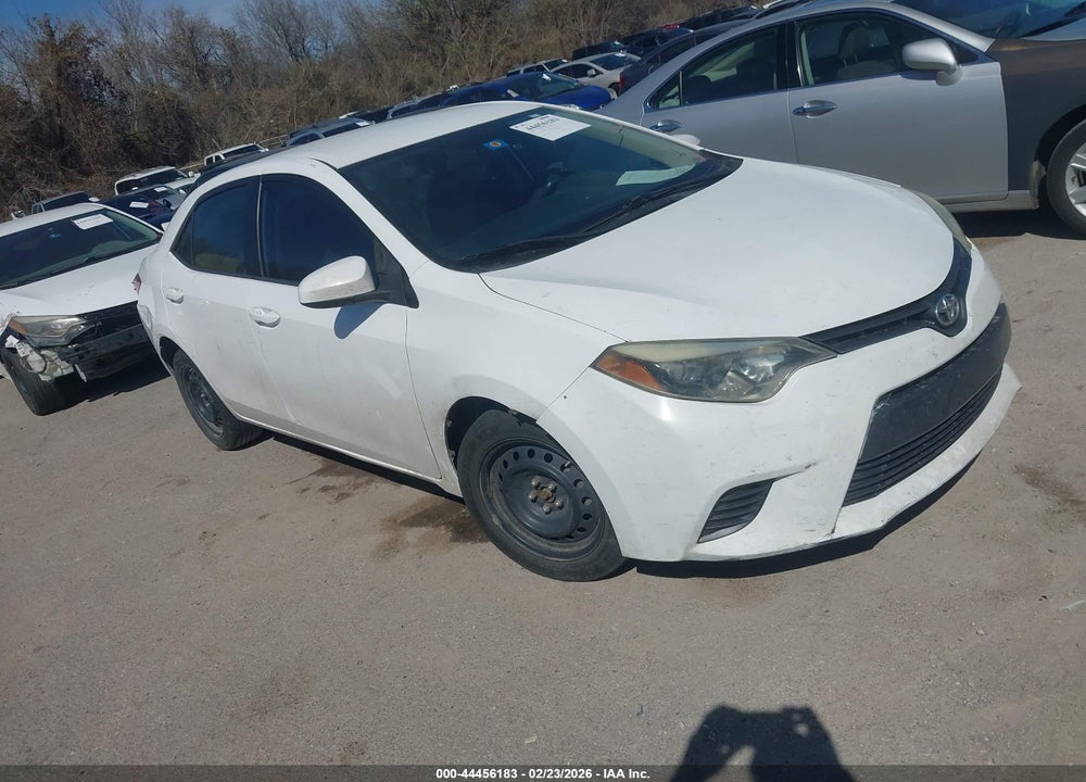 2015 TOYOTA COROLLA LE VIN: 2T1BURHE0FC315350
