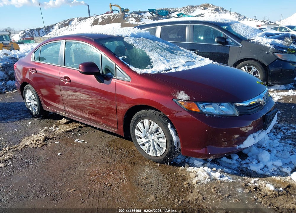 2012 HONDA CIVIC LX VIN: 2HGFB2F53CH537594