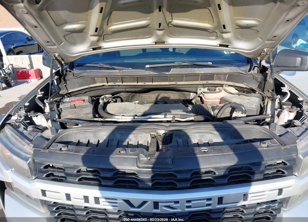 2021 CHEVROLET SILVERADO 1500 2WD  SHORT BED CUSTOM VIN: 3GCPWBEK8MG213346