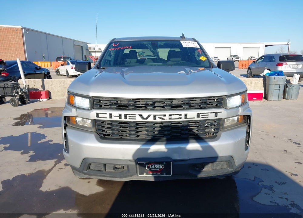 2021 CHEVROLET SILVERADO 1500 2WD  SHORT BED CUSTOM VIN: 3GCPWBEK8MG213346