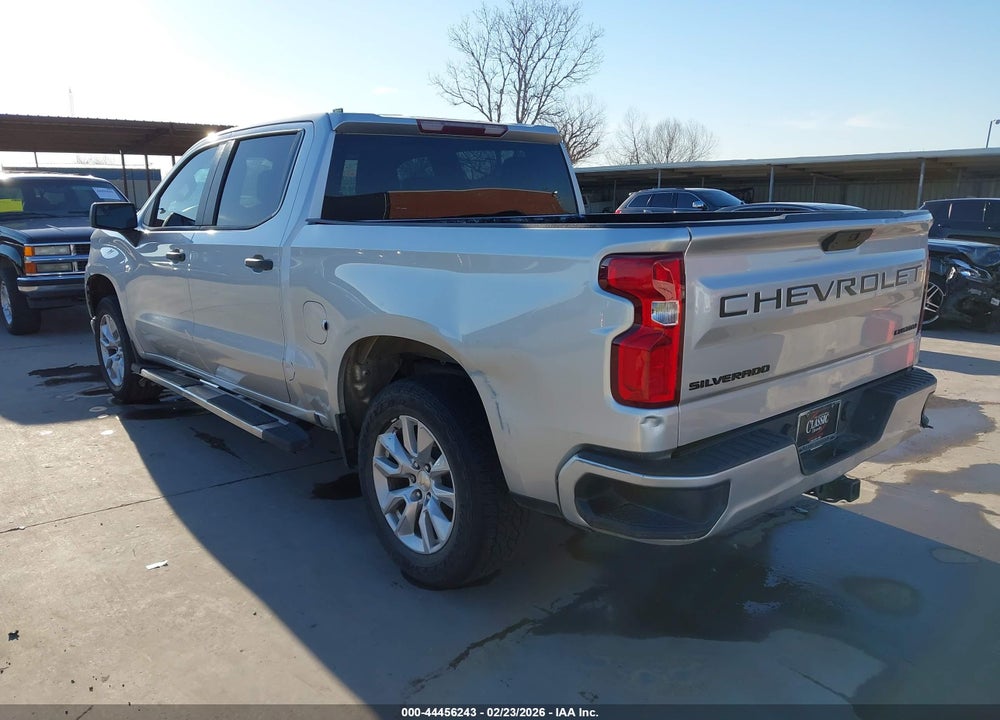 2021 CHEVROLET SILVERADO 1500 2WD  SHORT BED CUSTOM VIN: 3GCPWBEK8MG213346