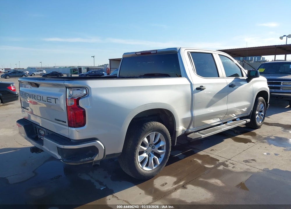 2021 CHEVROLET SILVERADO 1500 2WD  SHORT BED CUSTOM VIN: 3GCPWBEK8MG213346