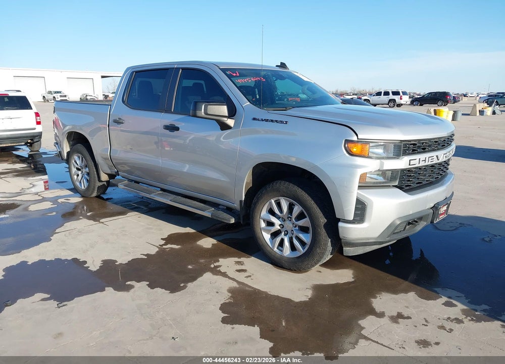 2021 CHEVROLET SILVERADO 1500 2WD  SHORT BED CUSTOM VIN: 3GCPWBEK8MG213346