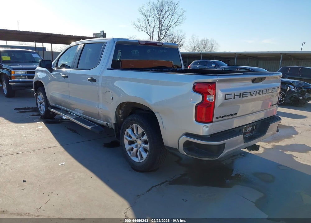 2021 CHEVROLET SILVERADO 1500 2WD  SHORT BED CUSTOM VIN: 3GCPWBEK8MG213346