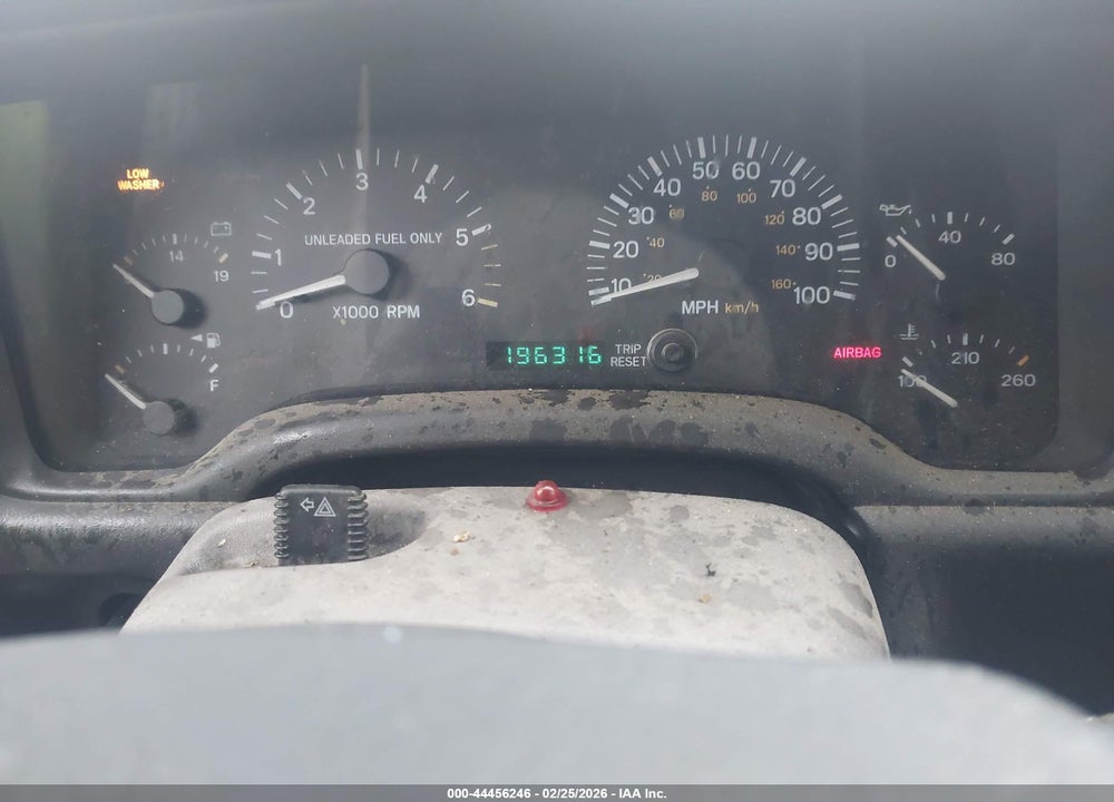 1998 JEEP CHEROKEE CLASSIC/LIMITED/SPORT VIN: 1J4FJ68S7WL112618