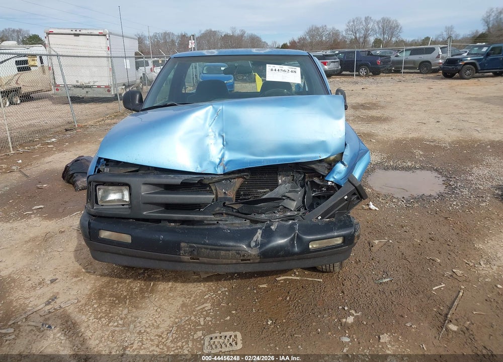 1996 CHEVROLET S TRUCK S10 VIN: 1GCCS14X3TK113762