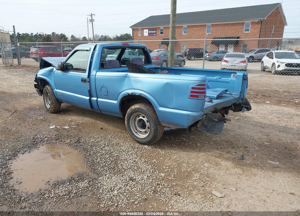 1996 CHEVROLET S TRUCK S10 VIN: 1GCCS14X3TK113762