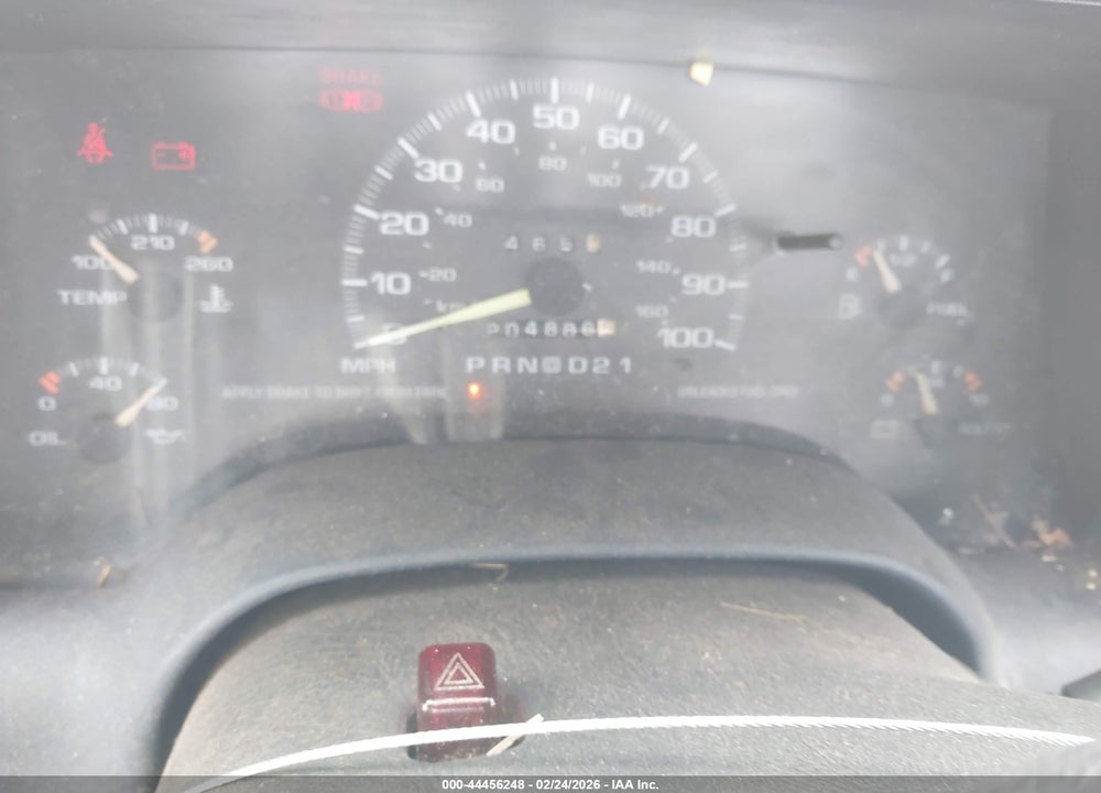 1996 CHEVROLET S TRUCK S10 VIN: 1GCCS14X3TK113762