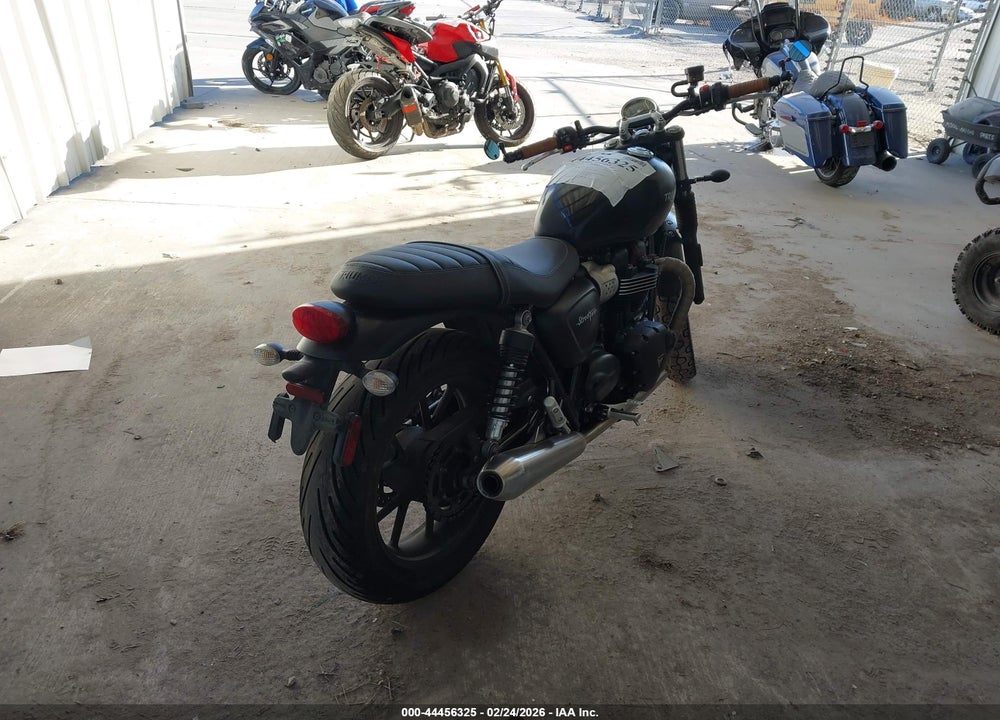 2017 TRIUMPH MOTORCYCLE STREET TWIN VIN: SMTD31GN7HT801343