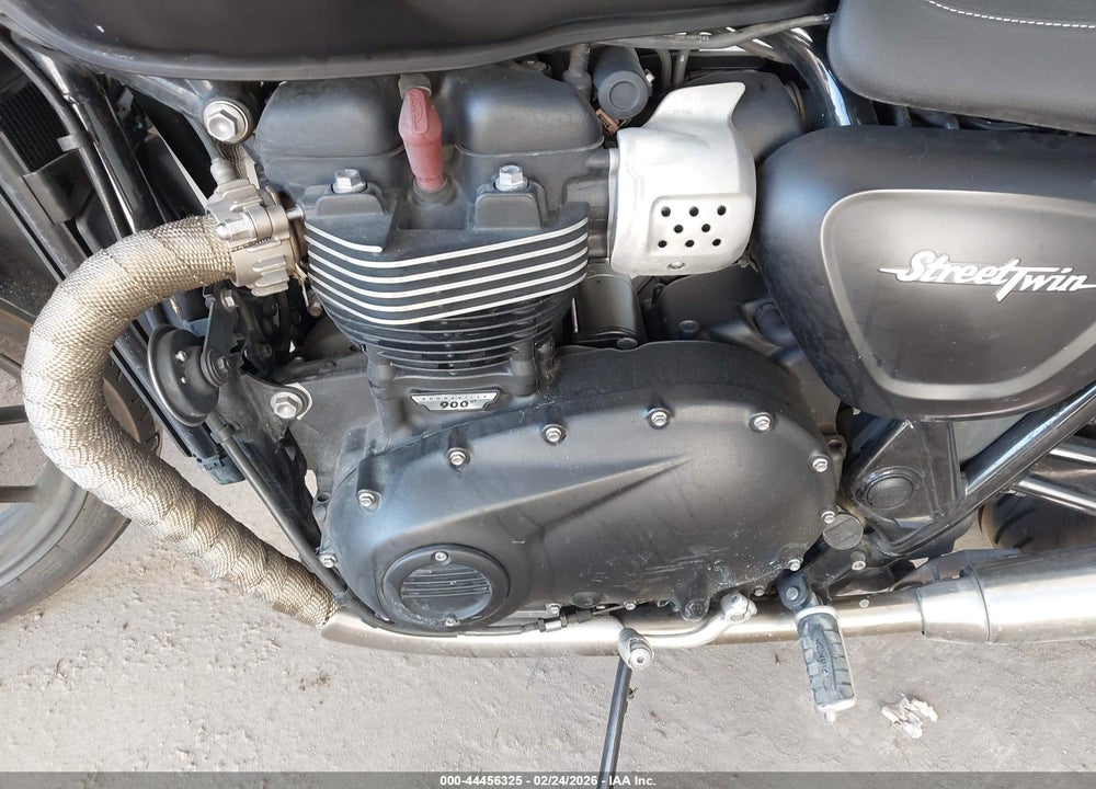 2017 TRIUMPH MOTORCYCLE STREET TWIN VIN: SMTD31GN7HT801343