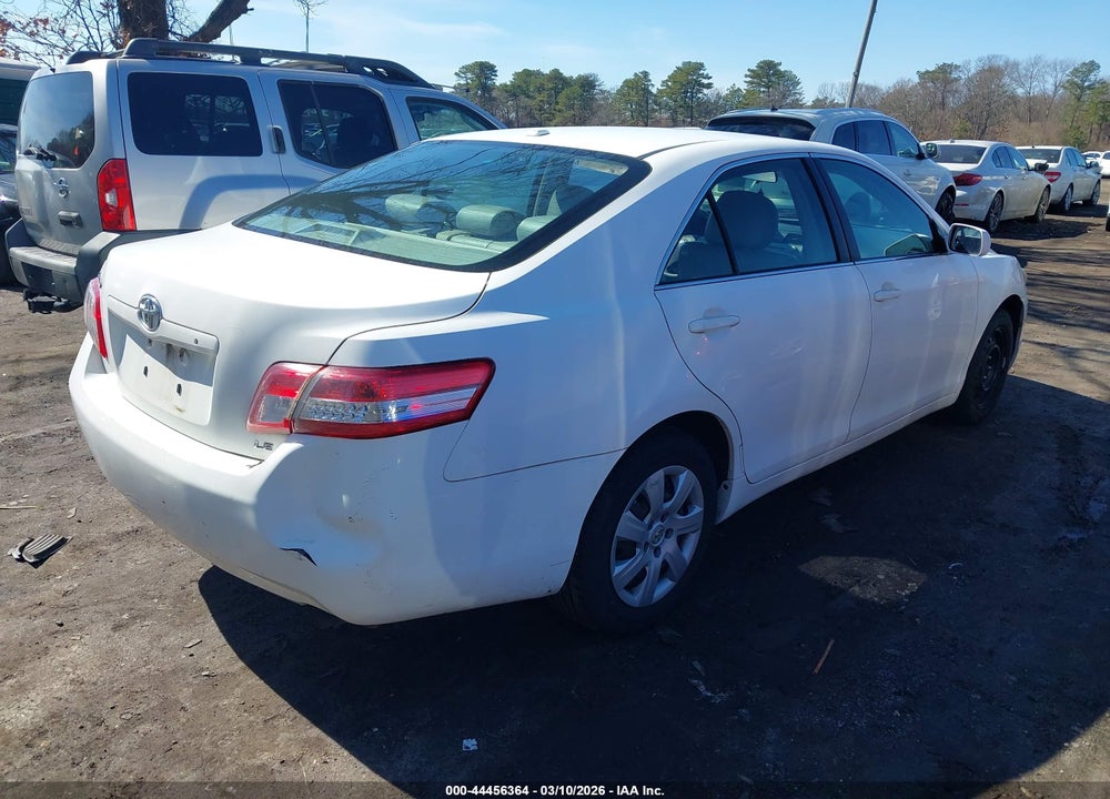 2010 TOYOTA CAMRY LE VIN: 4T1BF3EK6AU547248