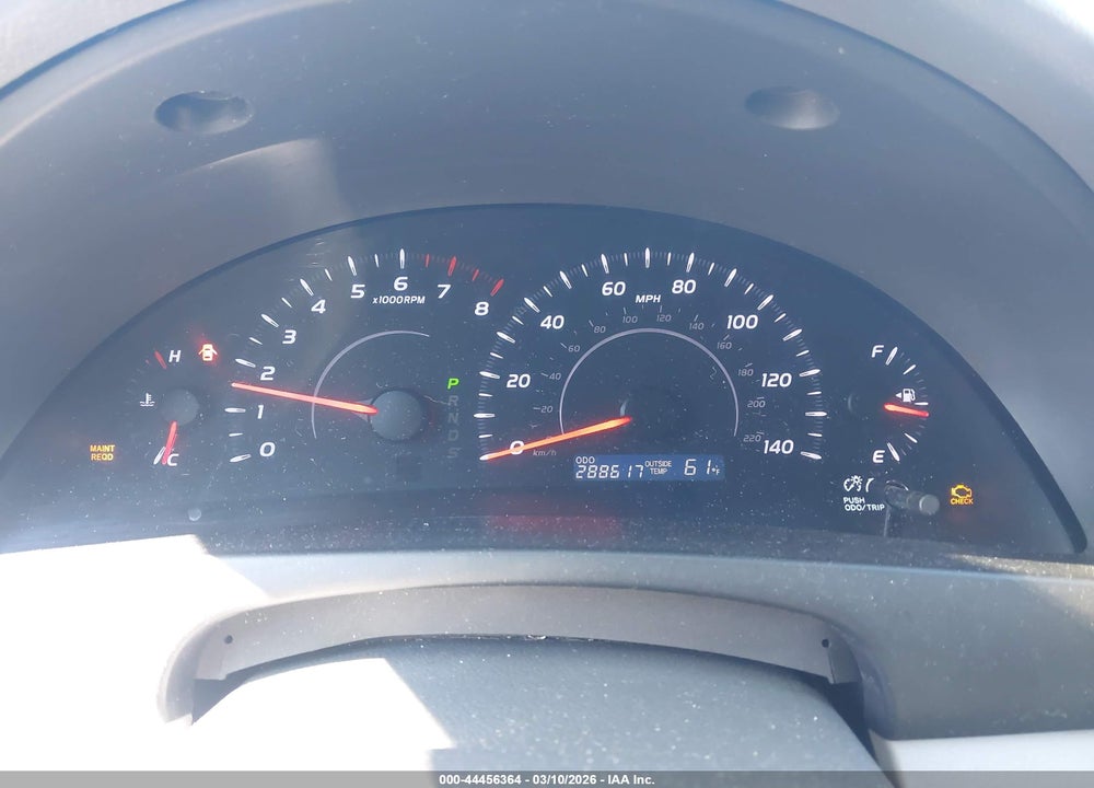 2010 TOYOTA CAMRY LE VIN: 4T1BF3EK6AU547248