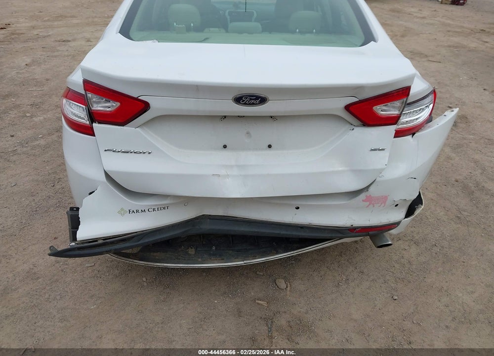 2016 FORD FUSION SE VIN: 3FA6P0H78GR350306