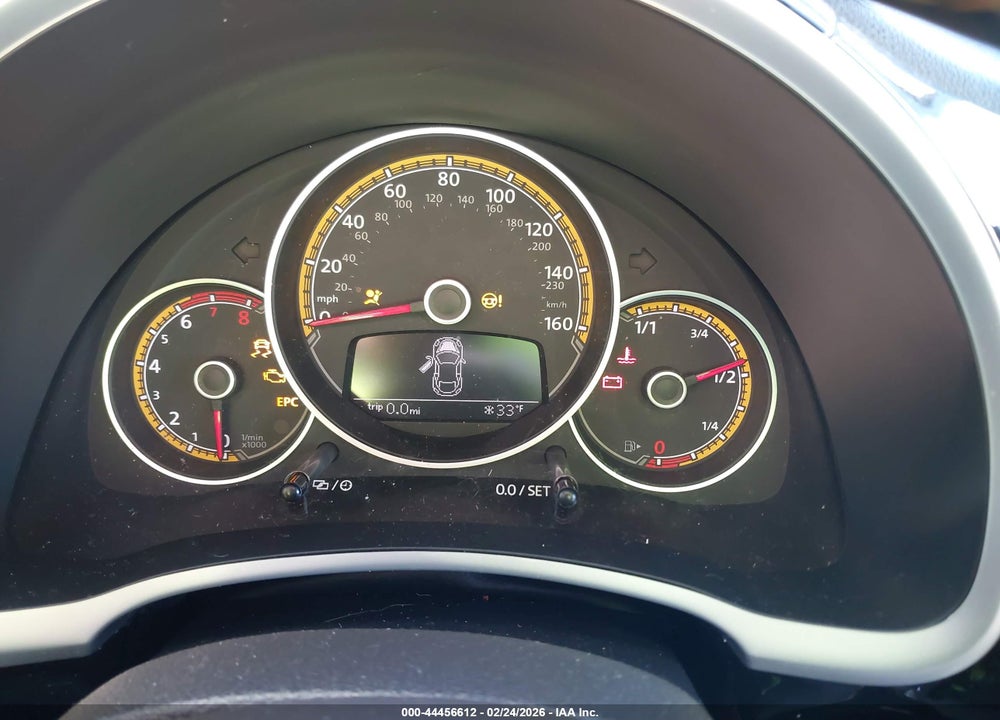 2018 VOLKSWAGEN BEETLE 2.0T DUNE VIN: 3VWSD7AT4JM713915