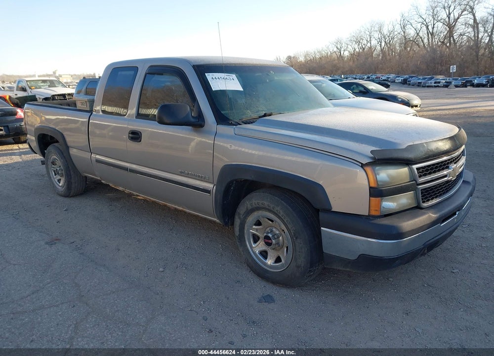 2006 CHEVROLET SILVERADO 1500 WORK TRUCK VIN: 1GCEC19X66Z153358