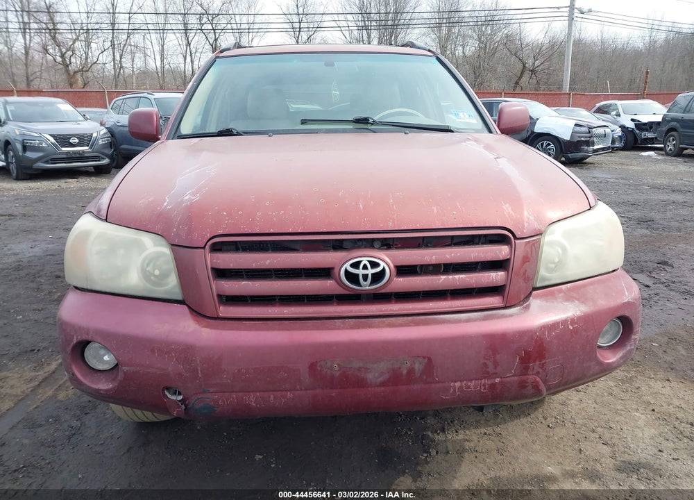 2005 TOYOTA HIGHLANDER LIMITED V6 VIN: JTEEP21A350080336