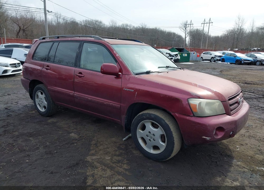 2005 TOYOTA HIGHLANDER LIMITED V6 VIN: JTEEP21A350080336