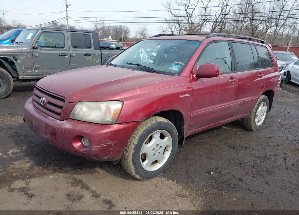 2005 TOYOTA HIGHLANDER LIMITED V6 VIN: JTEEP21A350080336