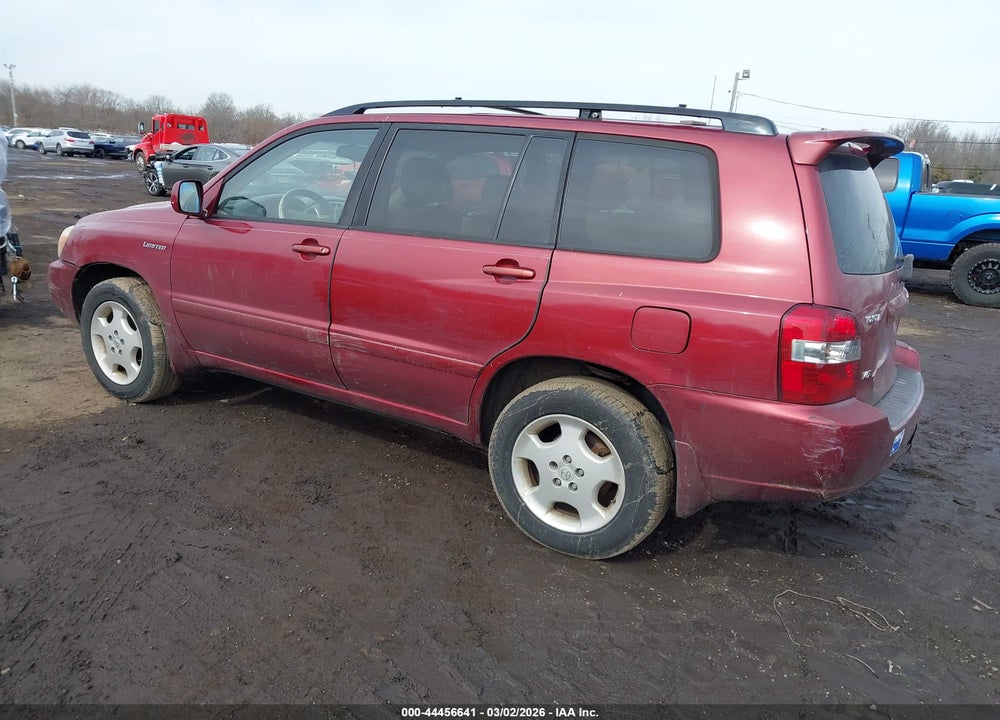 2005 TOYOTA HIGHLANDER LIMITED V6 VIN: JTEEP21A350080336