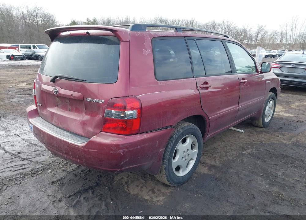 2005 TOYOTA HIGHLANDER LIMITED V6 VIN: JTEEP21A350080336