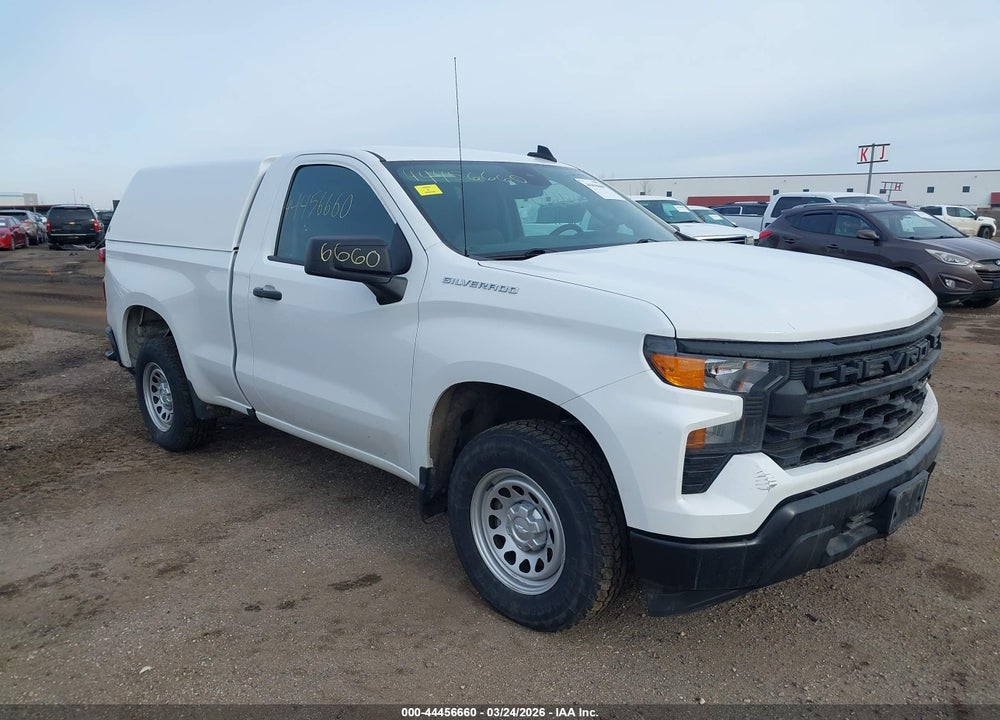 2023 CHEVROLET SILVERADO 1500 2WD  STANDARD BED WT VIN: 3GCNAAEK1PG363237