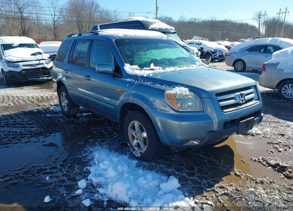 2006 HONDA PILOT EX-L VIN: 2HKYF18786H556531