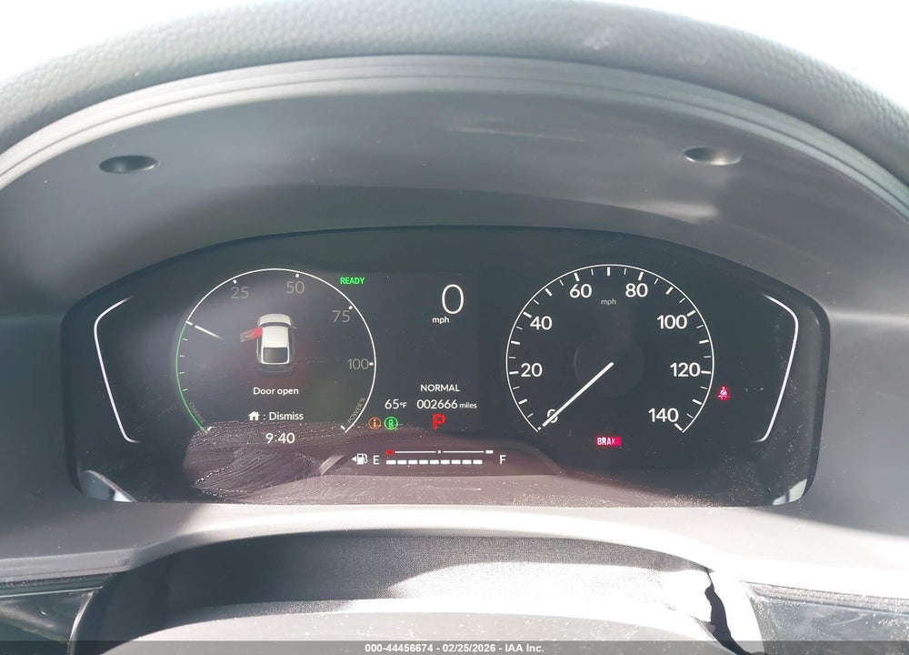 2025 HONDA CIVIC HYBRID SPORT VIN: 19XFL4H82SE016889