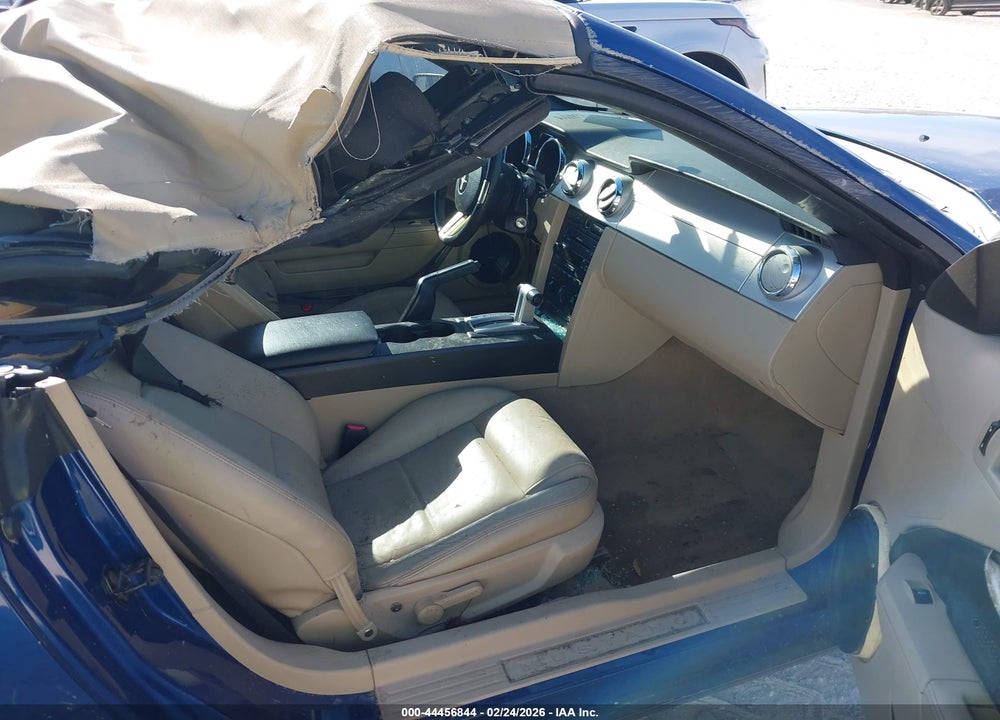 2006 FORD MUSTANG V6 VIN: 1ZVFT84N465125579