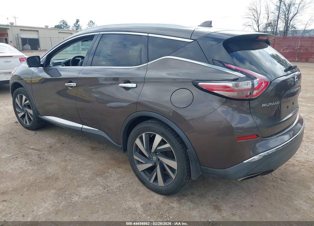 2017 NISSAN MURANO PLATINUM VIN: 5N1AZ2MG7HN102287