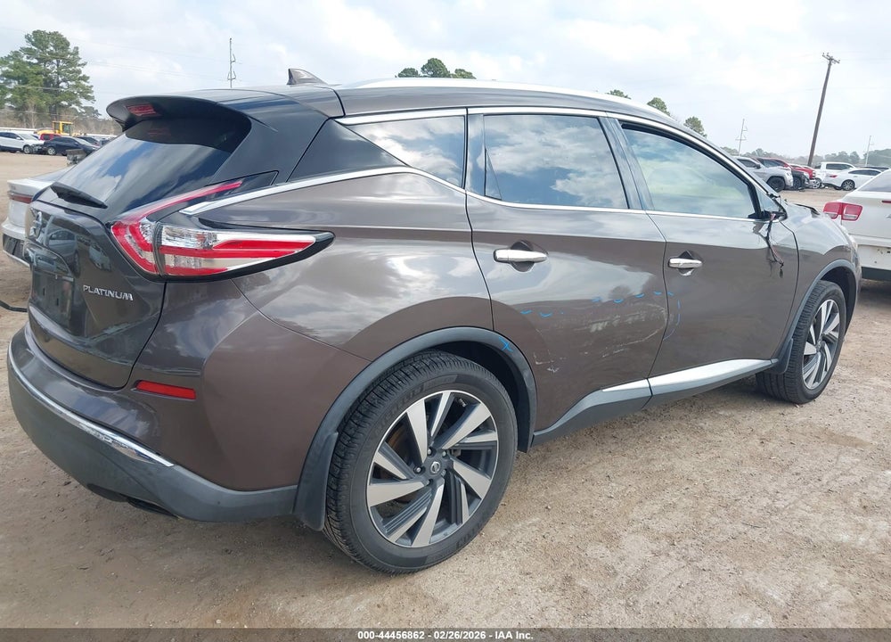 2017 NISSAN MURANO PLATINUM VIN: 5N1AZ2MG7HN102287