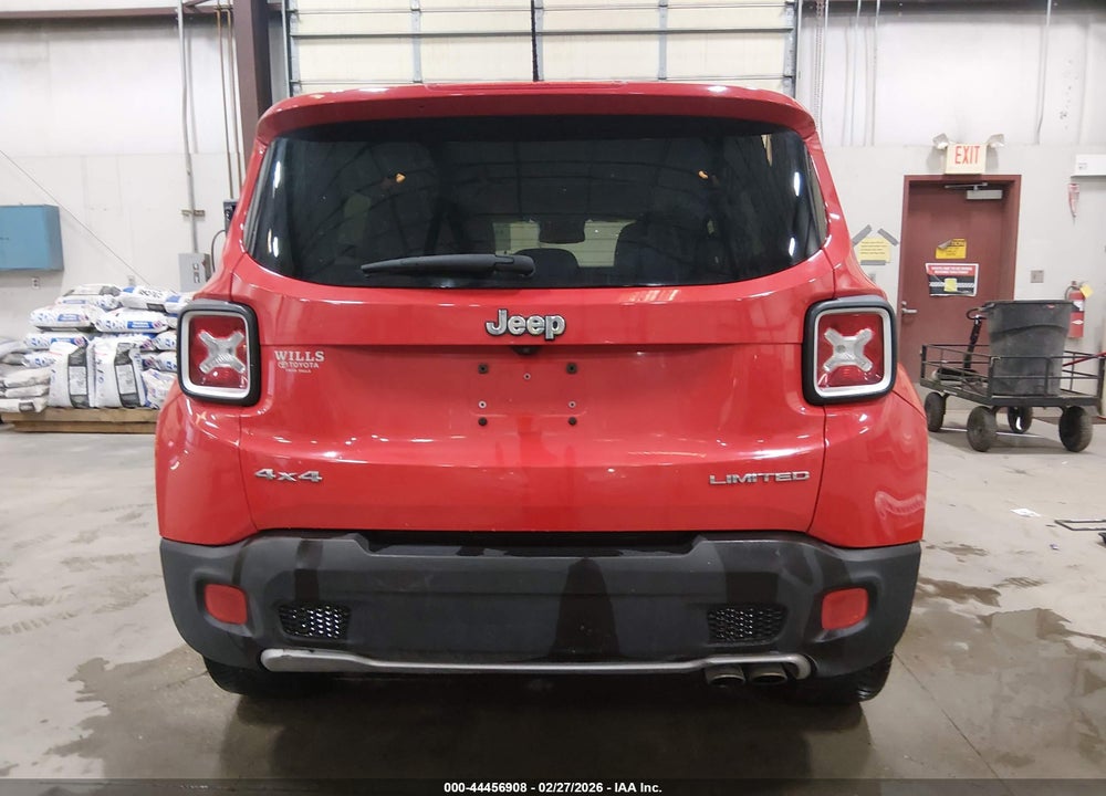 2017 JEEP RENEGADE LIMITED 4X4 VIN: ZACCJBDB2HPE73695