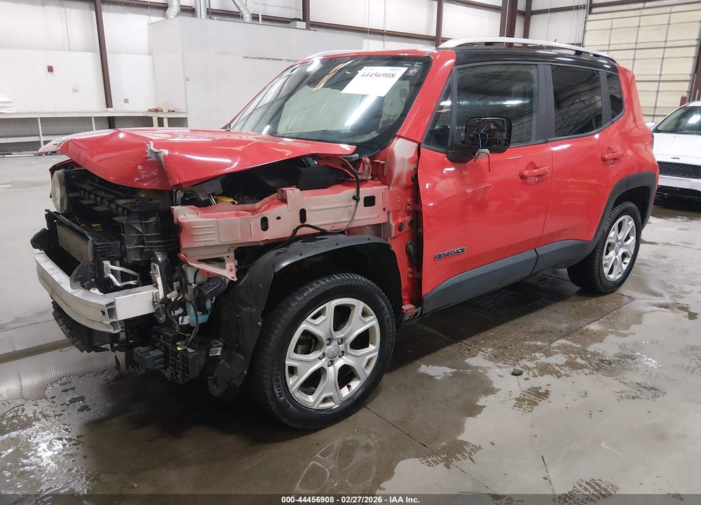 2017 JEEP RENEGADE LIMITED 4X4 VIN: ZACCJBDB2HPE73695