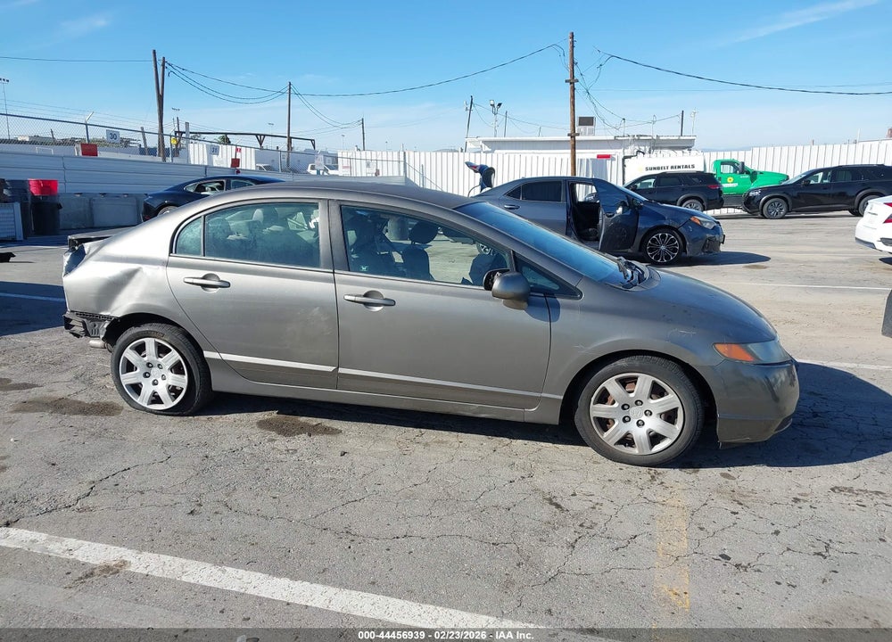 2006 HONDA CIVIC LX VIN: 1HGFA16586L092547