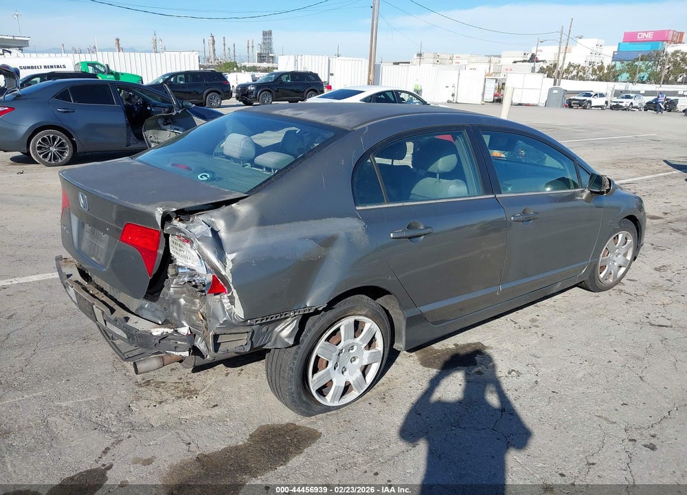 2006 HONDA CIVIC LX VIN: 1HGFA16586L092547