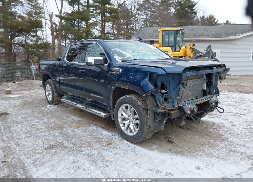 2021 GMC SIERRA 1500 4WD  SHORT BOX SLE VIN: 3GTU9BED8MG272991