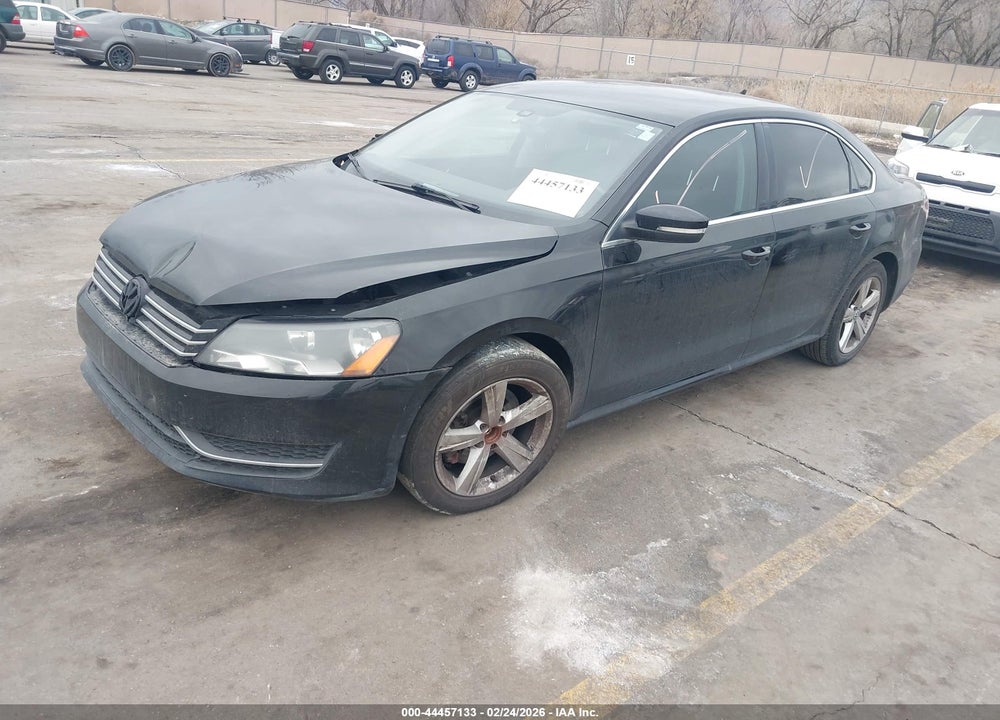2014 VOLKSWAGEN PASSAT 1.8T SE VIN: 1VWBS7A31EC062577
