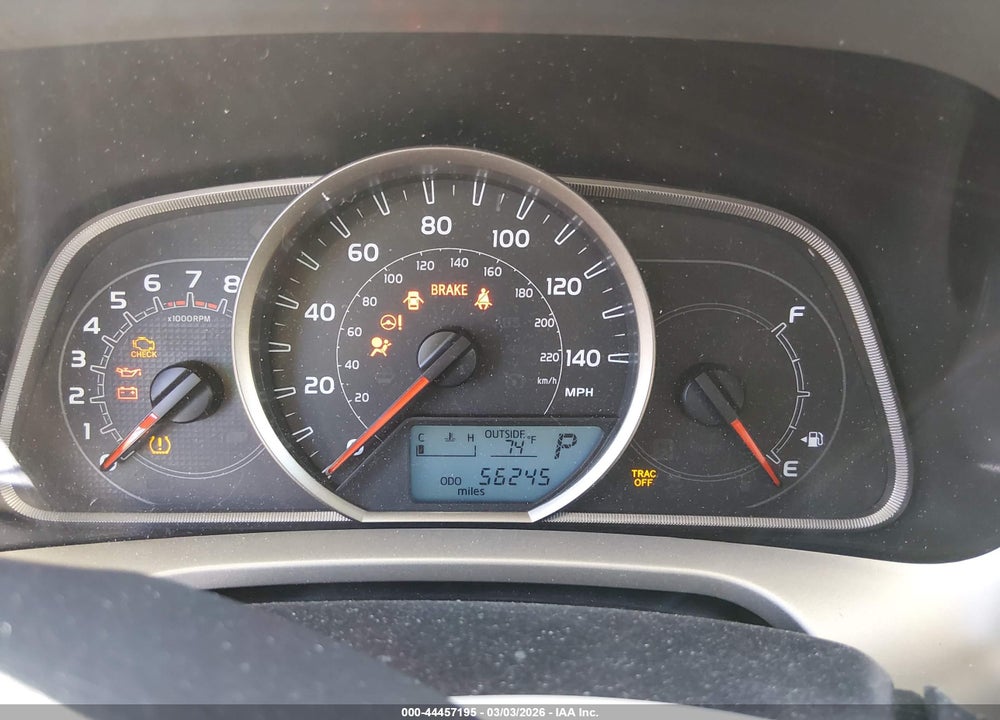 2013 TOYOTA RAV4 LE VIN: 2T3ZFREV0DW032673