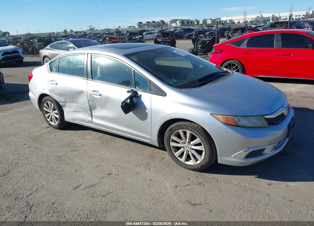 2012 HONDA CIVIC EX VIN: 19XFB2F84CE335903