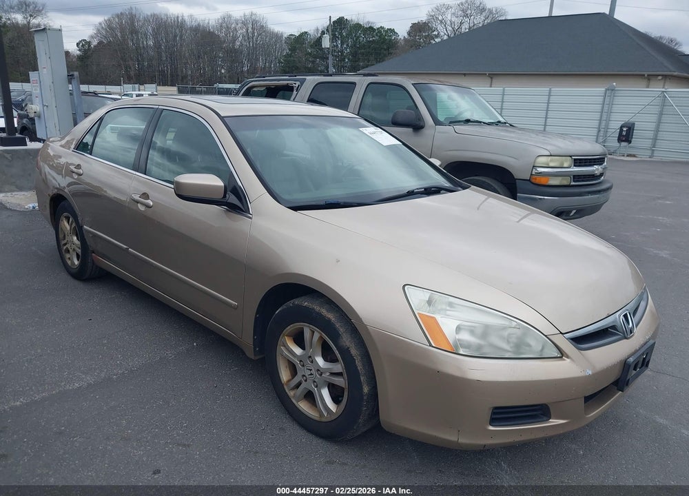 2007 HONDA ACCORD 2.4 EX VIN: 1HGCM56827A170362