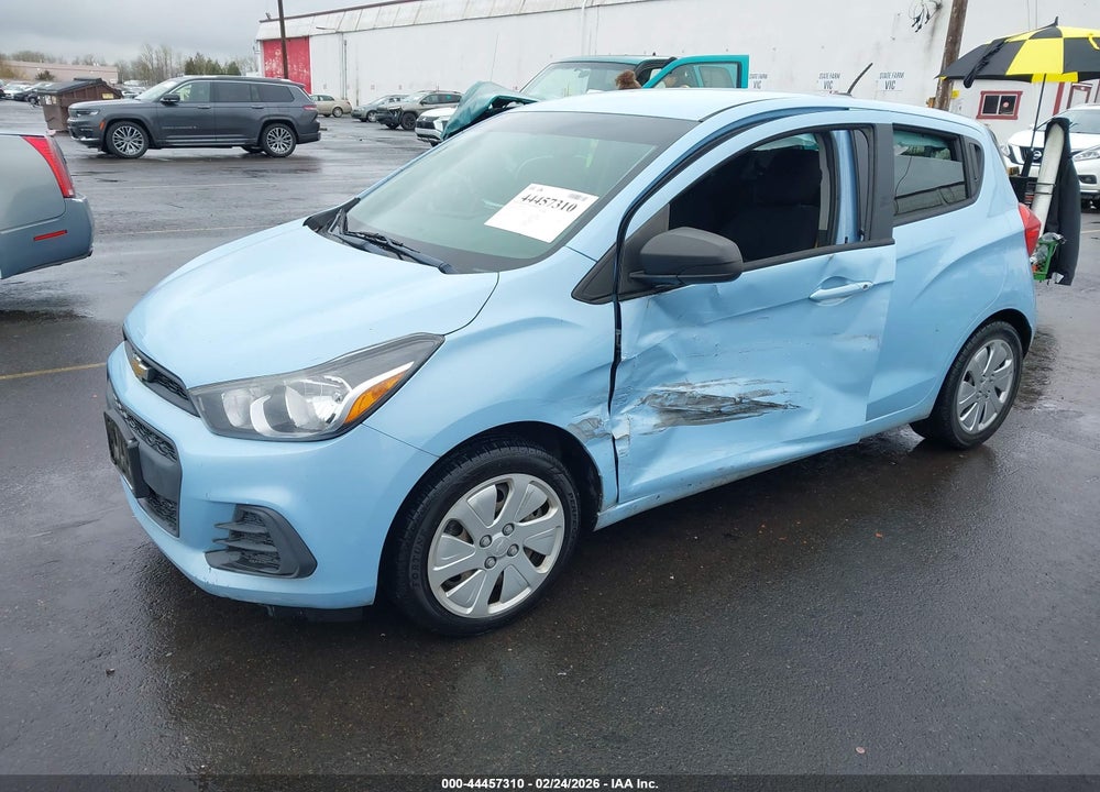 2016 CHEVROLET SPARK LS MANUAL VIN: KL8CA6SA2GC564365