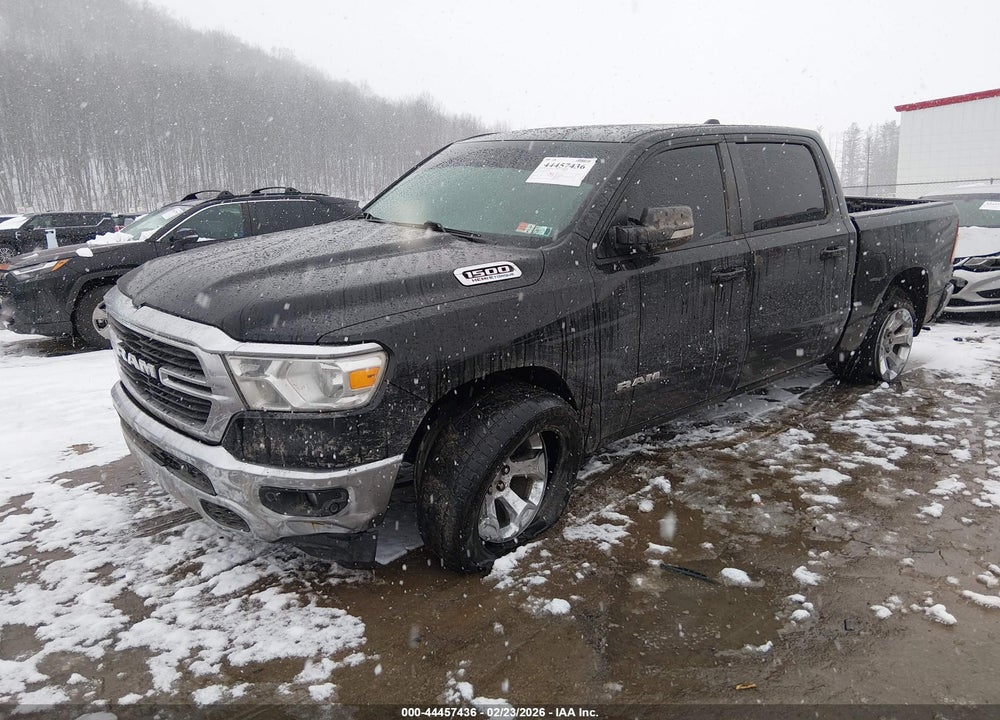 2021 RAM 1500 BIG HORN  4X4 5'7 BOX VIN: 1C6SRFFT3MN745571
