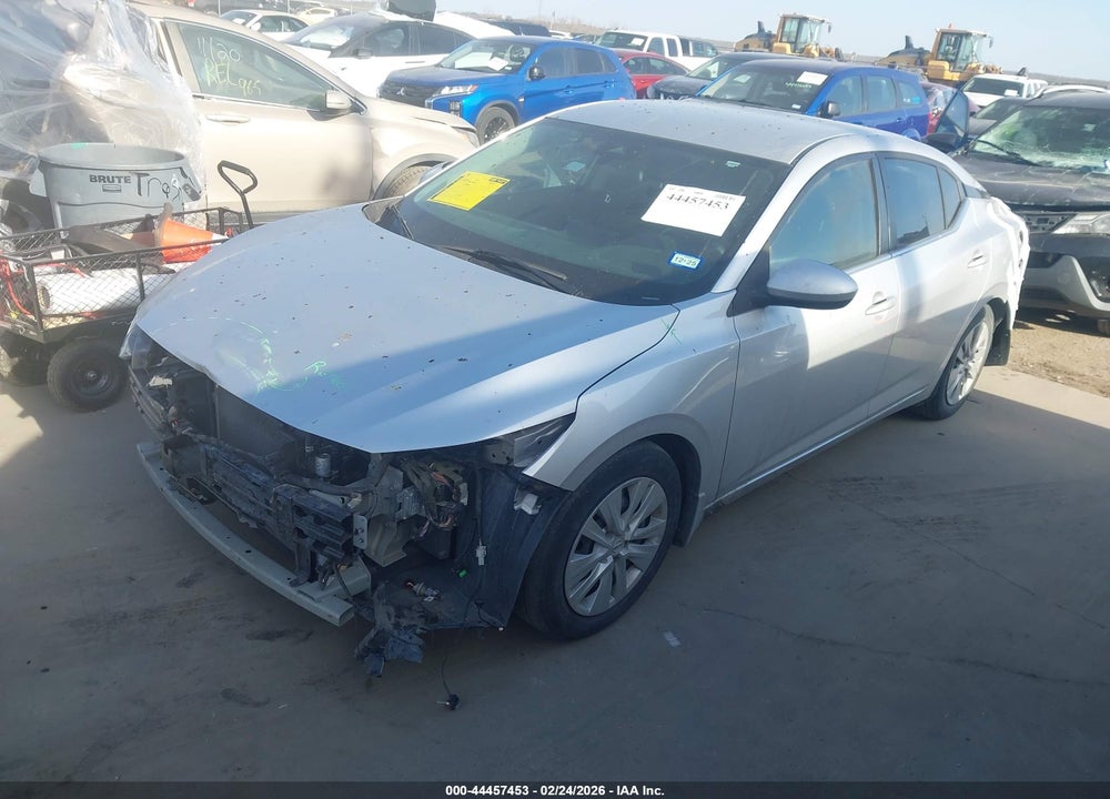 2022 NISSAN SENTRA S XTRONIC CVT VIN: 3N1AB8BV7NY282255