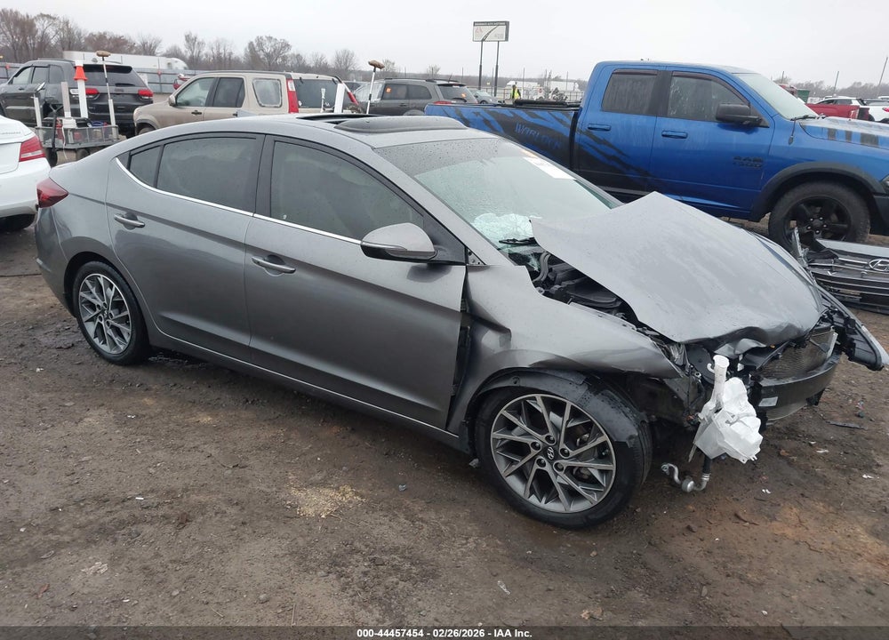 2020 HYUNDAI ELANTRA LIMITED VIN: 5NPD84LF5LH523832