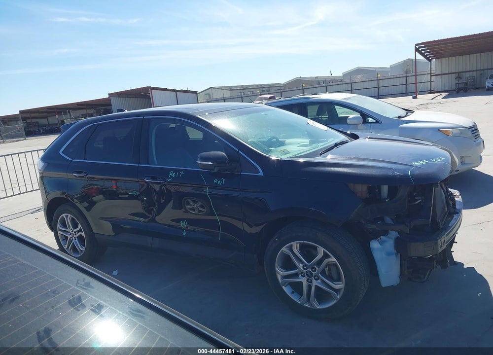 2017 FORD EDGE TITANIUM VIN: 2FMPK4K99HBB90205