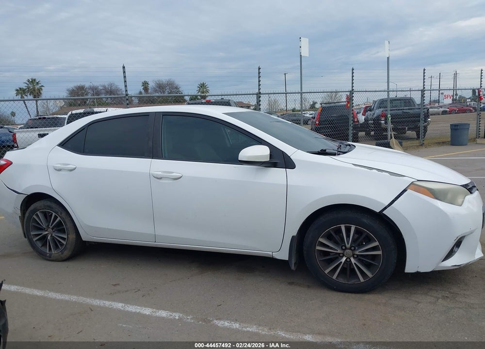 2016 TOYOTA COROLLA LE PLUS VIN: 5YFBURHE5GP444086