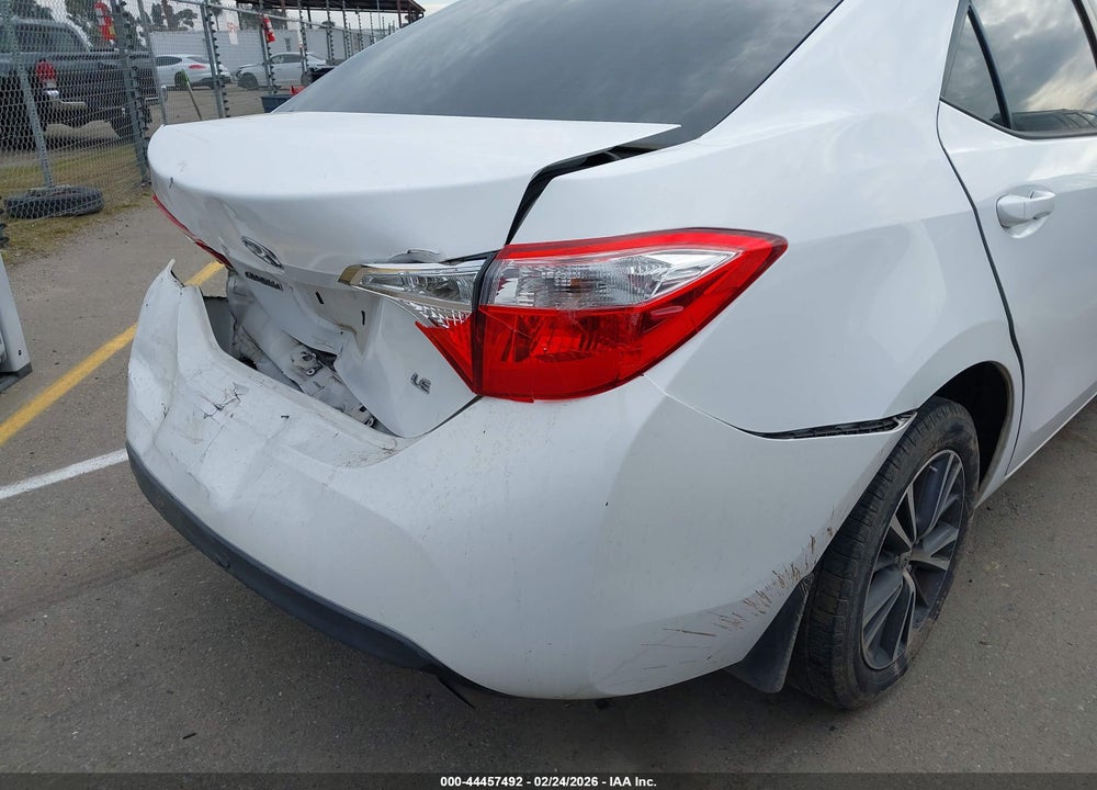 2016 TOYOTA COROLLA LE PLUS VIN: 5YFBURHE5GP444086